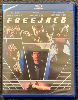 FREEJACK ( 1992) Blu Ray Emilio Estevez Mick Jagger OOP 