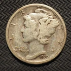 1928  ** S** MERCURY HEAD SILVER DIME  * NICE* FREE SHIPPING! X8616