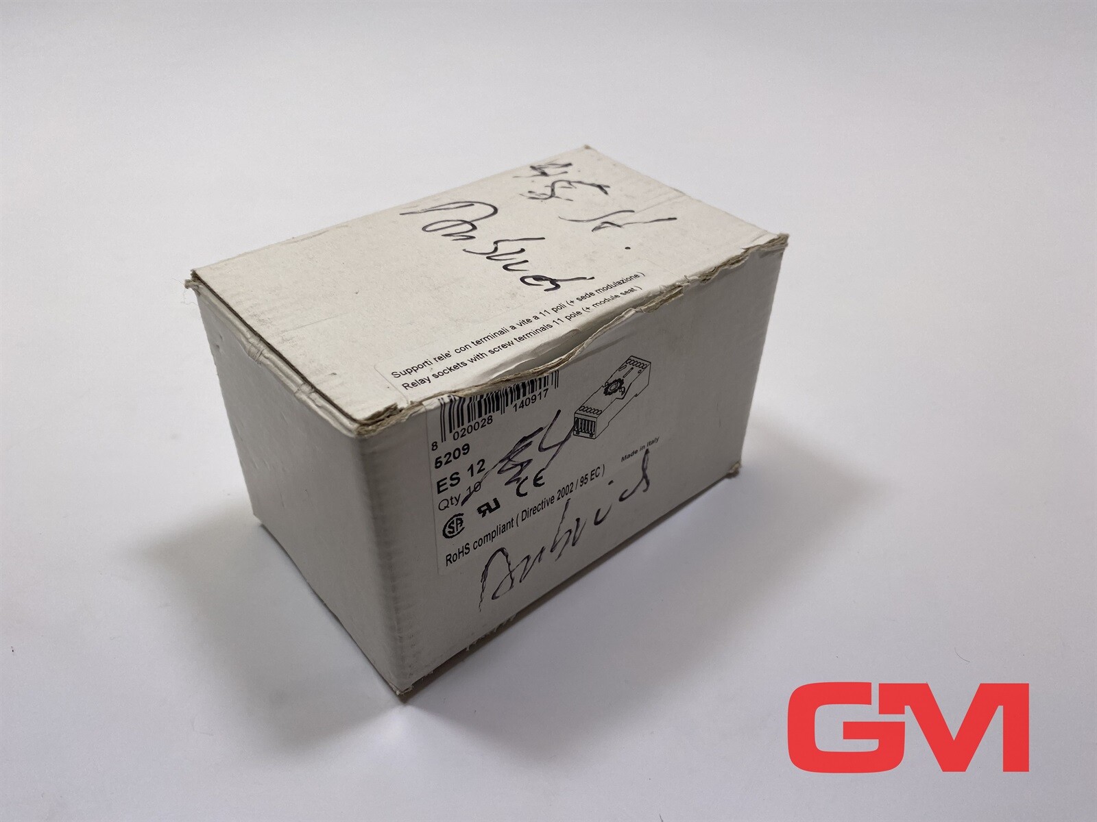 VE 4X Relpol Socket Base ES 12 Socket 5209 10A 400VAC Relay Base Socket