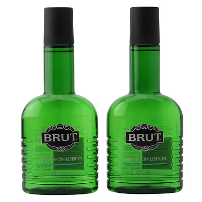 Brut Classic 414 ml After Shave Splash-On Lotion 2er Pack (2x207ml)