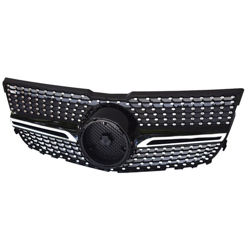 Parrilla delantera negra diamante apta para Mercedes-Benz GLK250 GLK300 GLK350 X204 13-15 - Imagen 8 de 10