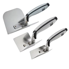Ragni Internal Stainless Steel Plaster Corner Trowels: Standard, Midi or Skinny