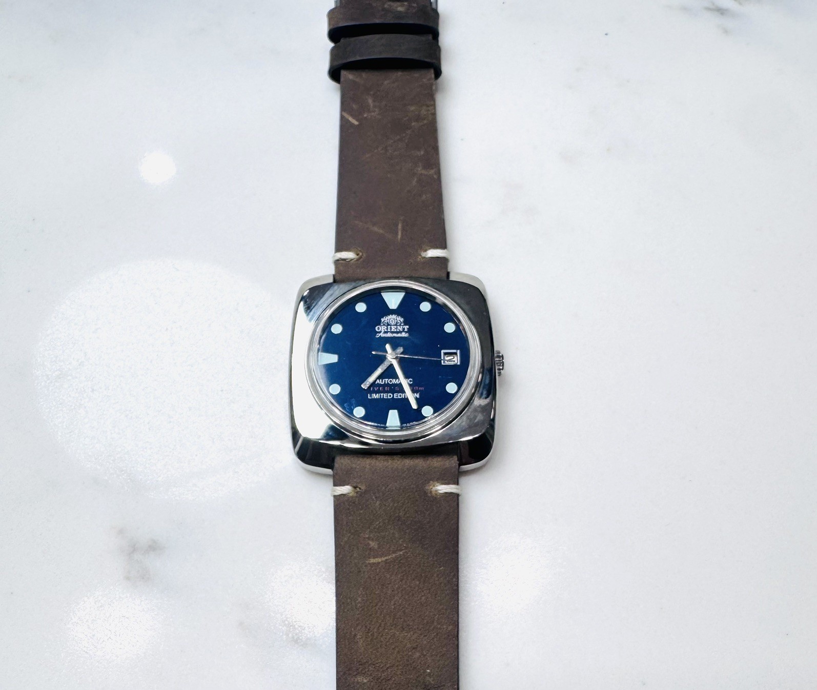 Orient Automatic Limited Edition Diver Watch Blue… - image 4