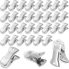 100 Pcs 20 X 8 Mm Small Metal Clips Alligator Clips for Crafts Mini DIY Sweater