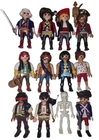 Lot of 12 Vintage Geobra Playmobil Toy Figures - Pirates 1993-2011