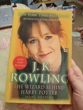 Paperback Book- J.K. Rowling The Wizard Behind Harry Potter By Marc Shapiro