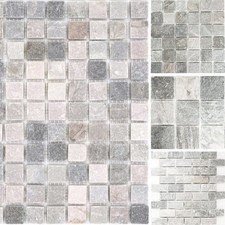 Piastrelle Mosaico Pietra Naturale Parete E Rivestimento Pavimento Di Quarzite
