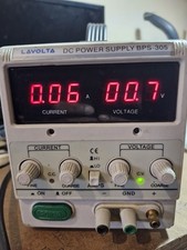 Lavolta BPS-305 30V Variable Linear DC Bench Power Supply | UNTESTED
