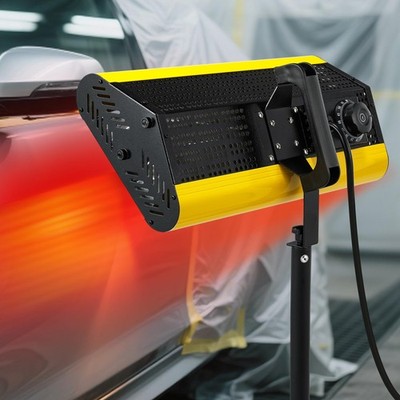 Mxmoonfree 2000W Infrared Paint Curing Lamp, Adjustable Tripod Stand up to 6... 