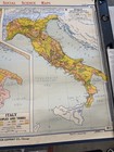 Vintage Denoyer-Geppert B11 Social Science Map: Ancient Italy - Peoples & Tribes — photo 2