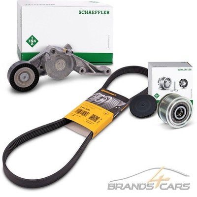 CONTI RIEMEN+INA SPANNER+ FREILAUF FÜR AUDI A3 SEAT SKODA VW GOLF 5 1.9 2.0 TDI