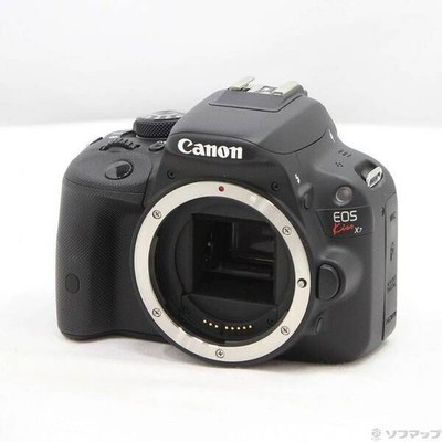 Canon EOS Kiss X7 Digitale Spiegelreflexkamera Body Schwarz 18MP APS-C Touchs...