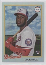 2022 Topps Archives 1978 Topps Design Rainbow Foil 149/199 Lucius Fox #190 5q7