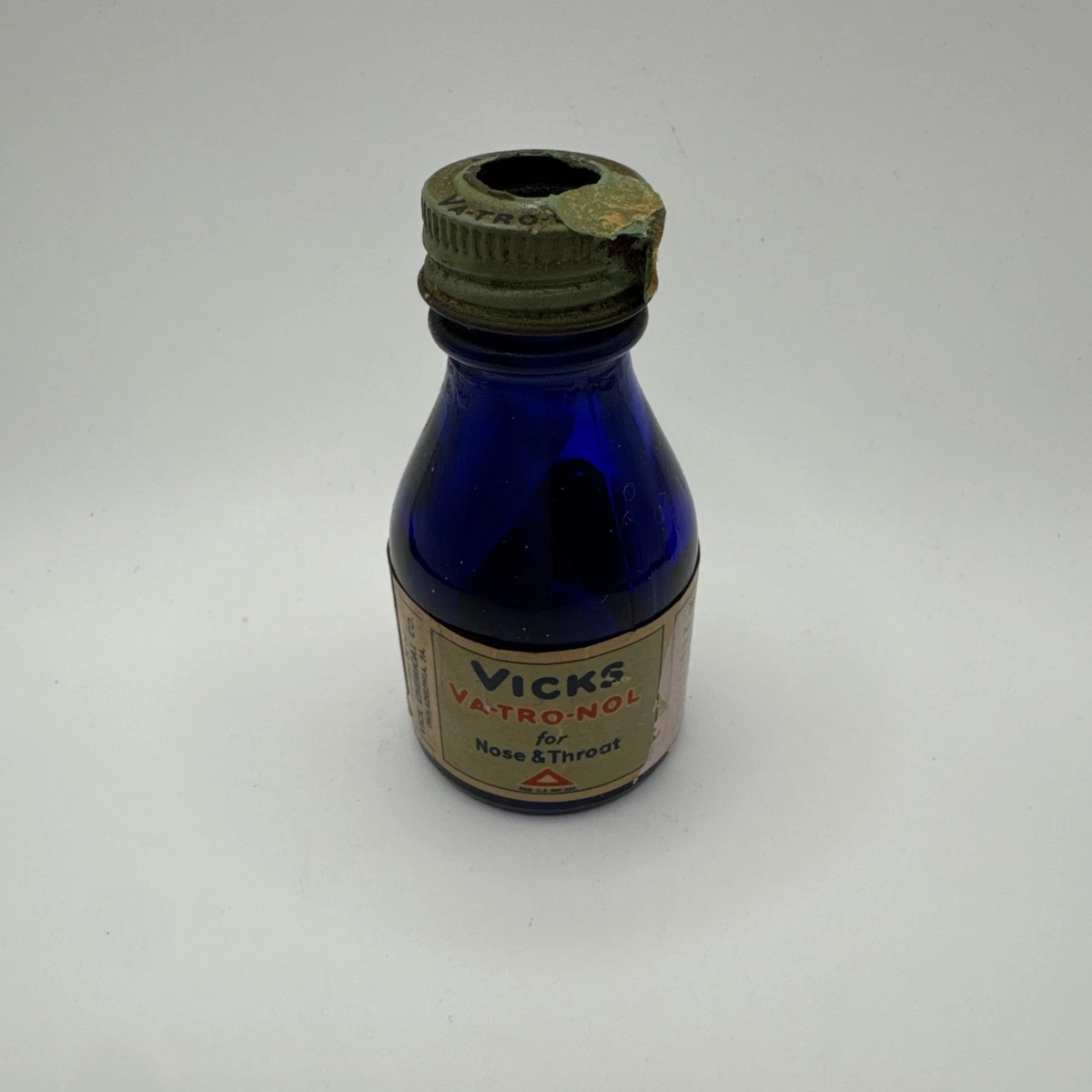 Vicks Bottle Indiana Collectible Medicine Bottles 1900-Now for