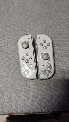 Monster Hunter Rise Joy Cons controllers Nintendo Switch Edition Used