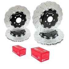 Audi RS5 4.2 B8 (10-17) Performance Front & Rear Floating Wavy Brake Discs, Pads