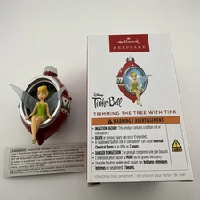 Hallmark Keepsake 2025 Trimming the Tree with Tink Disney  Magic Light Ornament