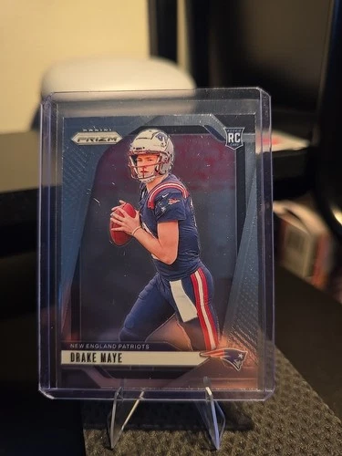 Drake Maye Prizm Rookie Card RC New England Patriots 2024