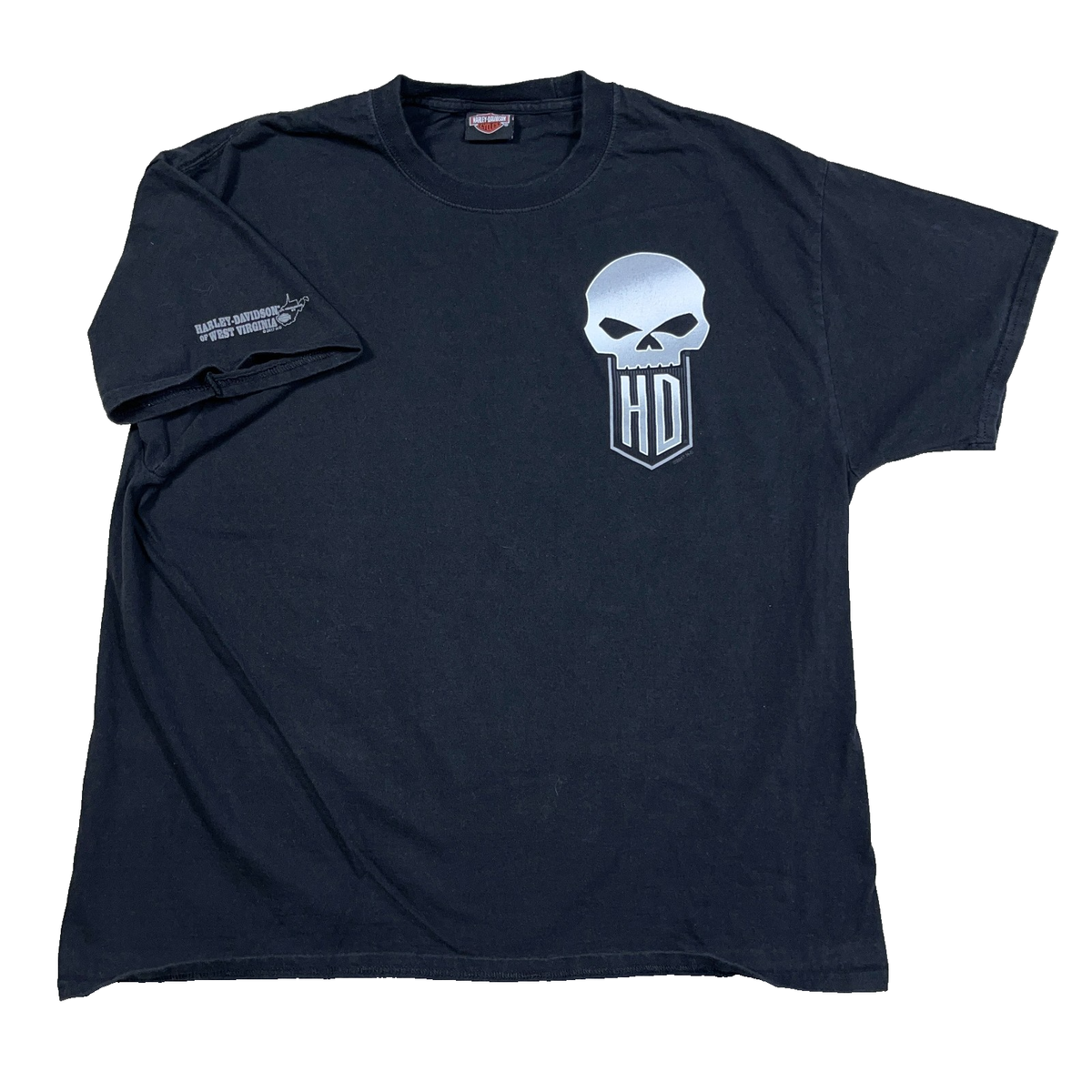 Harley Davidson Shirt Men XL Black Tee Biker Motorcycle Hog Pig