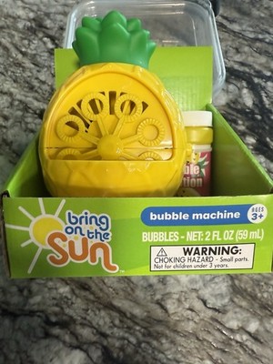 Pineapple Bubble Machine