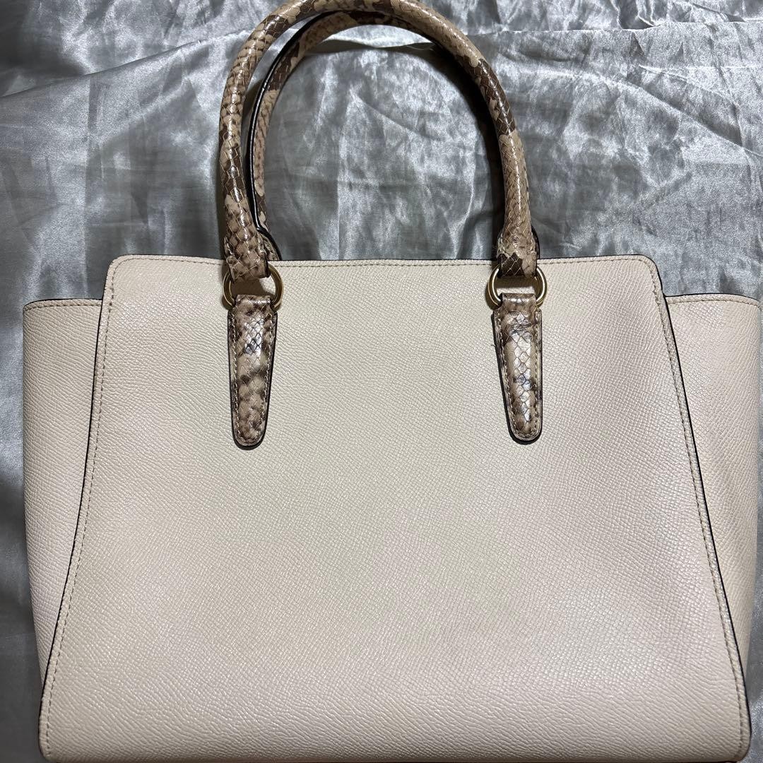 Coach 2way python pattern shoulder bag From Japan - image 2