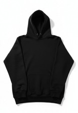 US Mens Plain Pullover Hoodie Casual Hooded Sweatshirt Long Sleeve Classic Tops