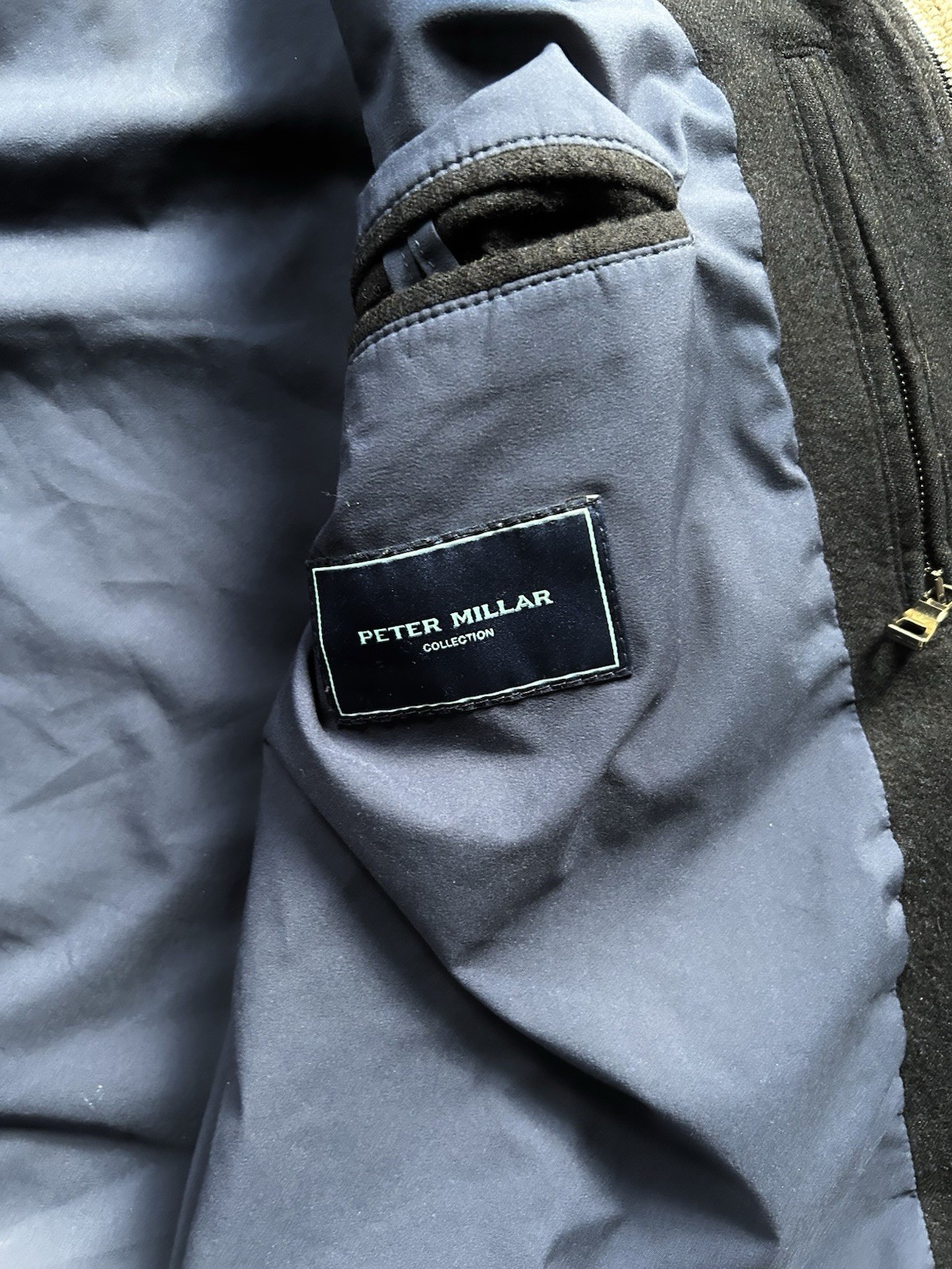 Peter Millar Collection Excursionist Wool Vest Da… - image 6