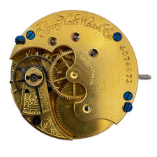 Antique 6s 1891 Elgin 11 Jewel Mechanical Hunter Pocket Watch Movement 94 USA