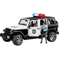 bruder Einsatzfahrzeug Modell Jeep Wrangler UR Polizei Fertigmodell PKW Modell