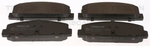Triscan Bremsbelagsatz, Scheibenbremse 8110 50002 FüR Mazda-image