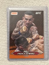2025 Topps Stadium Club UFC - Max Holloway #10 Orange Parallel 