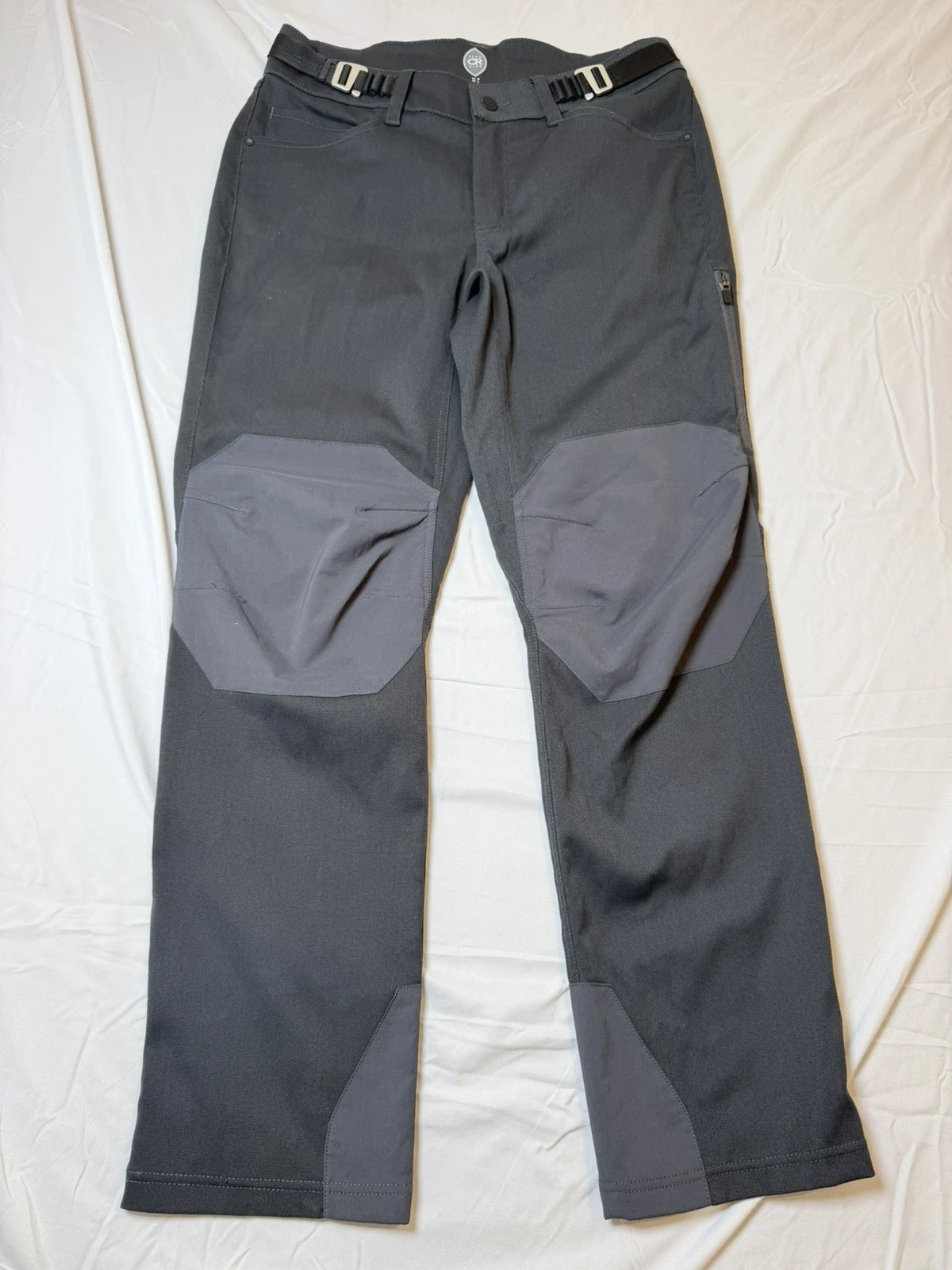 Club Ride Mens Fat Jack Softshell Work N Ride Bike Pants - Size M - (32X30) GUC