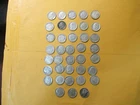 Lot of 38  Pre- 1964  Silver Dimes -  90% silver coins ~~