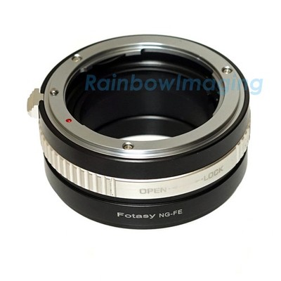 Nikon G AF-S DX Lens to Sony NEX-5 NEX-5C NEX-5N NEX-5R Adapter Aperture Control
