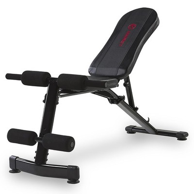 Marcy UB3000 faltbare verstellbare Hantelbank Neigung Abfall Home Gym 186 kg