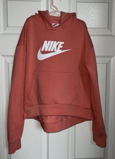 Nike Logo Pink Sweatshirt Hoodie Youth S M L SEE DESCRIPTION FOR SIZING