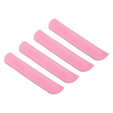 4 Pcs Leather Pen Pouch, Single Pen Case Holder, Pink