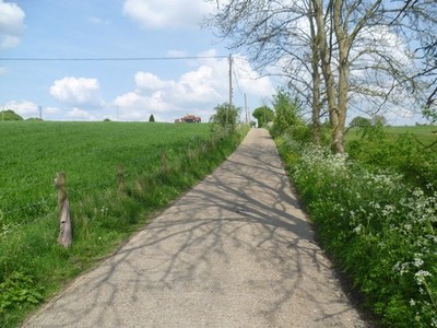 Foto A3 Eichenspur führt zum Little Woodcote Estate Banstead Surre c2014