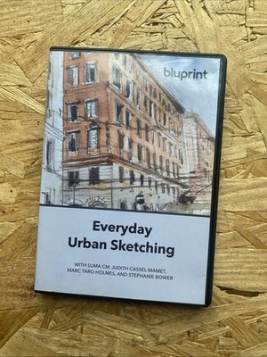 Everyday Urban Sketching by Judith Cassel-Mamet (2019, DVD) 5 Disc Set