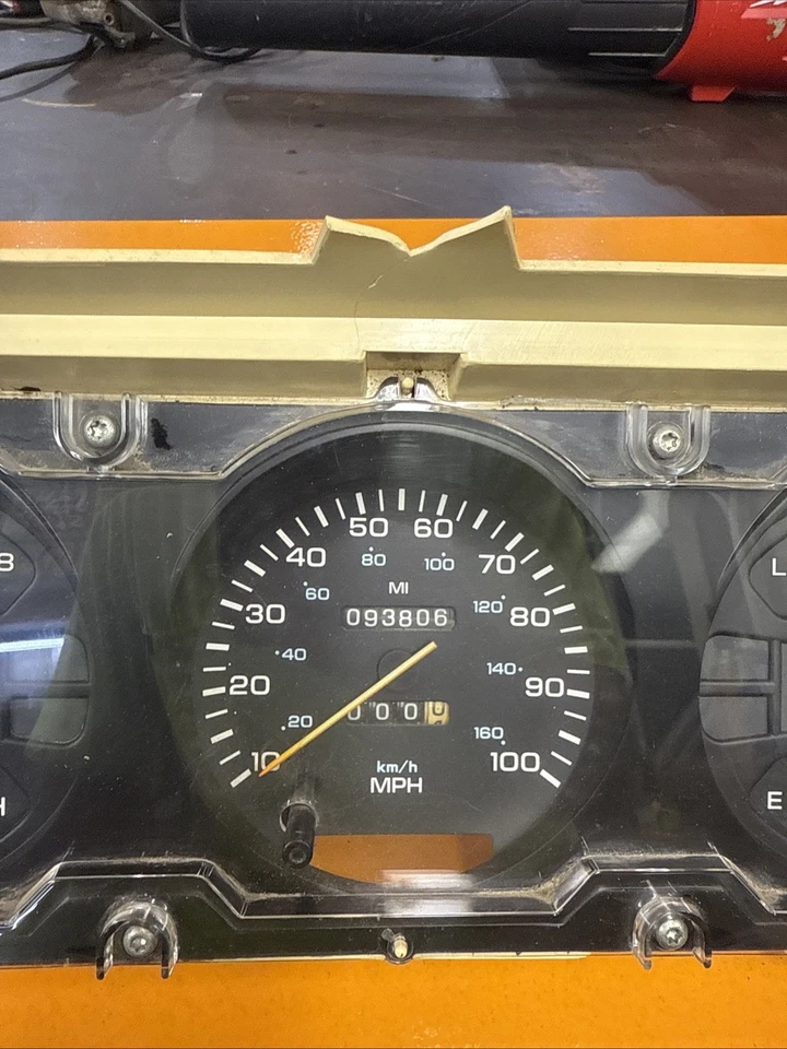 Dodge W250 1990 1993 5,9 velocímetro de gas medidor de grupo medidores Foto 3 de 4