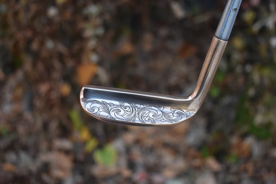 LEFT HAND The Wilson Portsider Stunning Gold Custom Putter Napa 8802 MILLED LH - Image 3 of 4