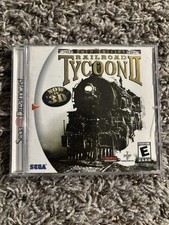Railroad Tycoon II Gold Edition 🚂 Sega Dreamcast 💨 CIB + REG 🛤️ Tested 💨
