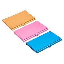 3 Pcs Business Card Holder,for Office Daily Use.(3.66x2.36x0.32")