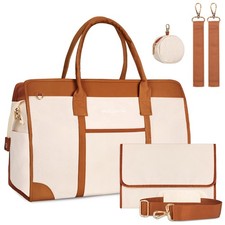 Diaper Bag Tote for Women, Diaper Bag Tote with Changing Pad, Large Capacity ...