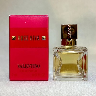 VALENTINO Voce Viva Eau De Parfum Perfume Splash Dab Travel Mini 0.24oz/ 7ml NIB