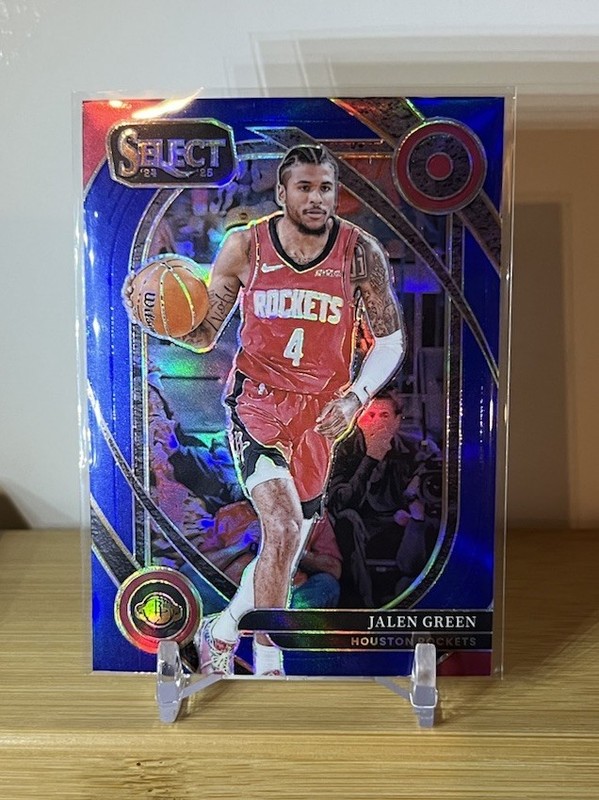 2024-25 Panini Select - Jalen Green Courtside #251 Blue