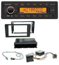 Autoradio Continental 1DIN DAB MP3 AUX USB per Audi A3 8P 06-12 Symphony Infinit