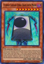 Flower Cardian Zebra Grass with Moon - DRL3-EN036 - Ultra Rare - 1st Edition - L