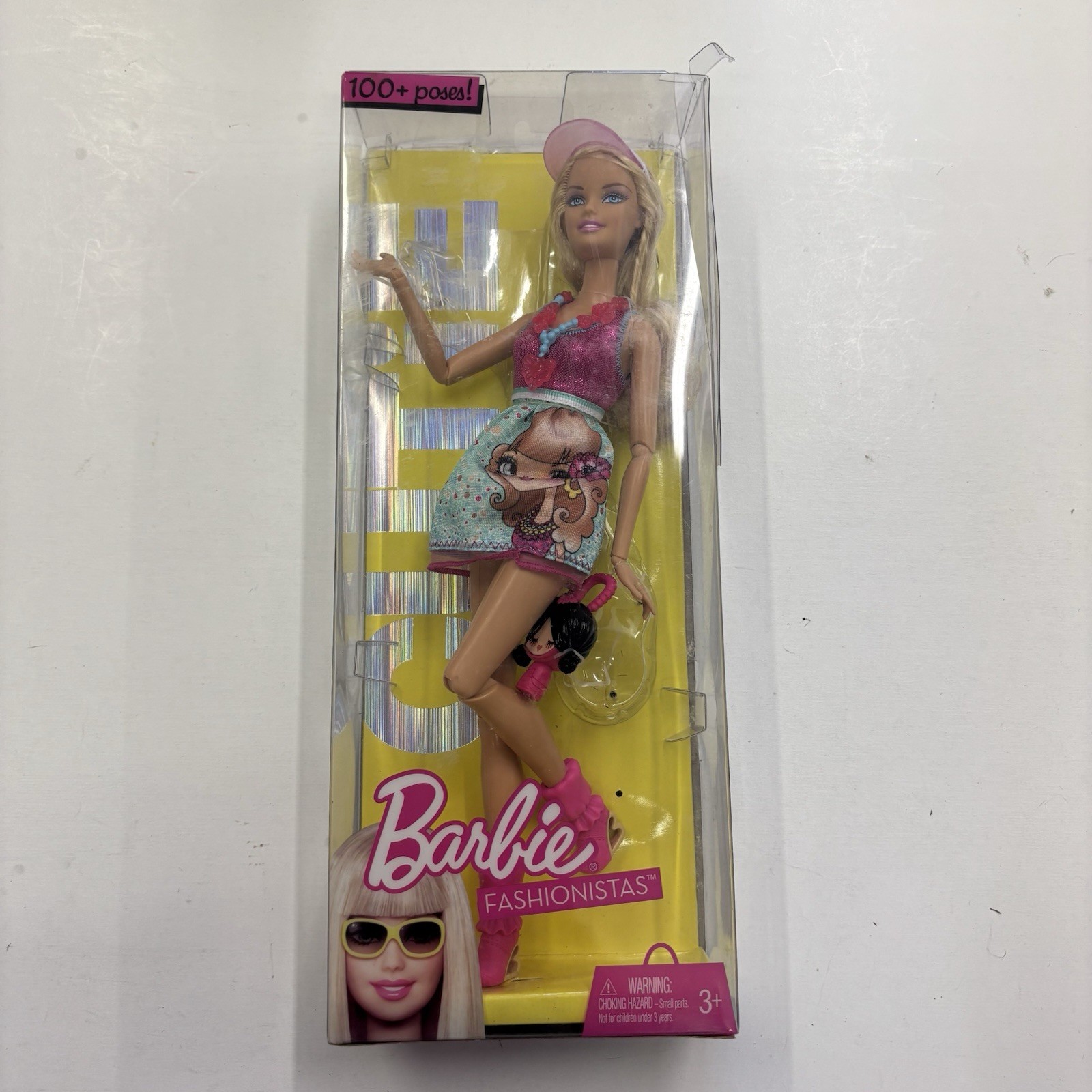 Barbie Fashionistas Cutie 100+ Poses Blonde Articulated Doll