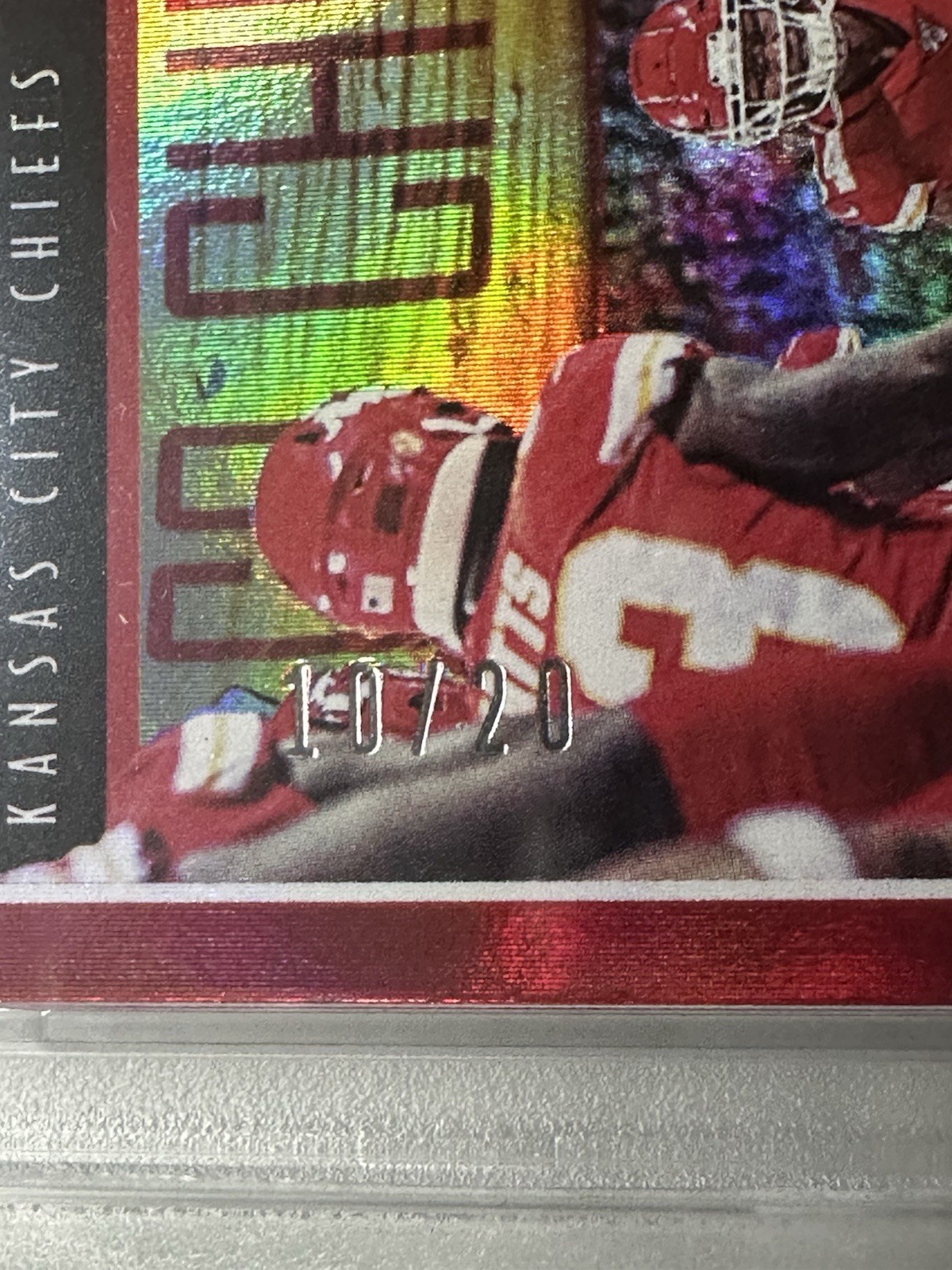 /20 PSA  10 Pop 1 - 2020 Score Sammy Watkins Red Zone view 3